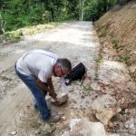 Prospekcija stene sa akvamarinima